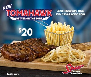 New Tomahawk Steak