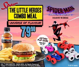 Spur Spider-Man: Across The Spider-Verse  Action Flip Cars are here!