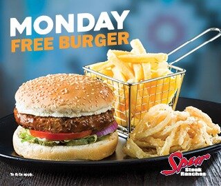 Free Burger Monday